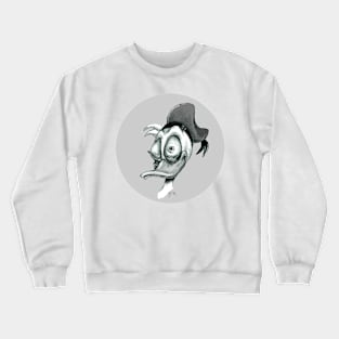 MIDDLE CLASS PICKLES FARMING SPACE PENGUINS Crewneck Sweatshirt